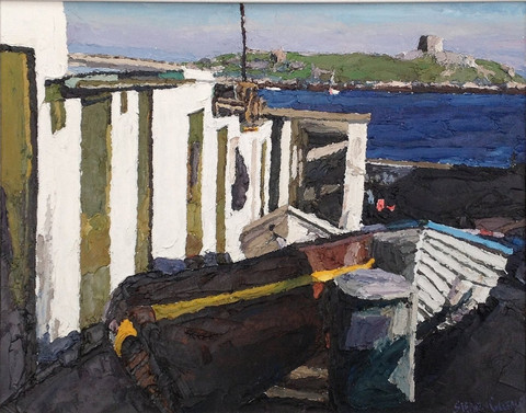Resting Boats. Coliemore Harbour