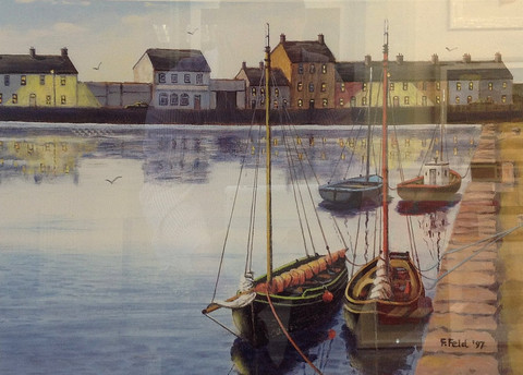 Dawn. Long Walk. Claddagh Galway