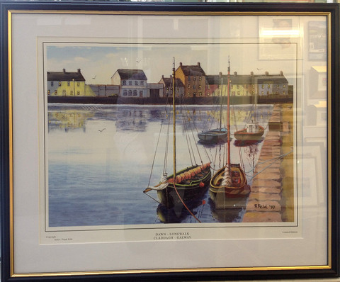 Dawn. Long Walk. Claddagh Galway