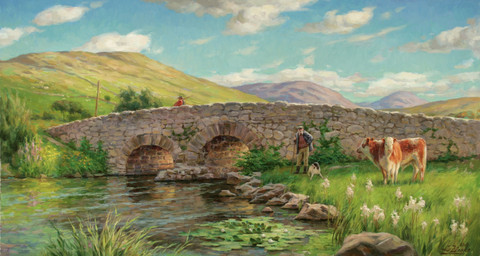 Quiet Man Bridge. Connemara