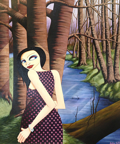 The Woman In The Woods